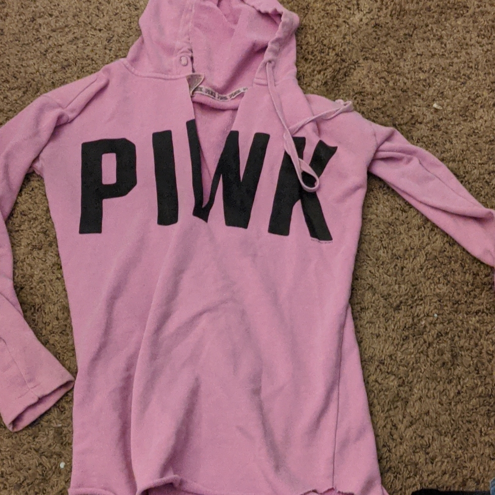 Pink lounge hoodie